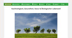Desktop Screenshot of natur-und-natuerlichkeit.de
